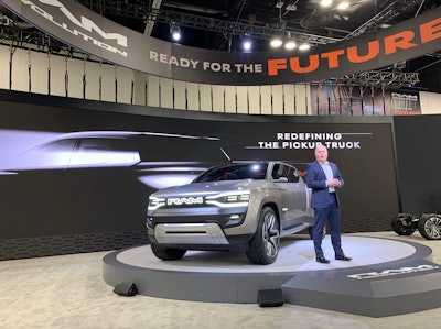 In addition to an all-electric pickup, the future for Ram according CEO Mike Koval looks particularly bright in the midsize segment where dealers will be getting a chance this month to weigh in on a midsize Ram truck concept.