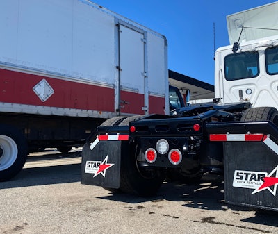 Parked Star Truck Rentals truck