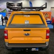 A.R.E. continues to roll out more accessories for the compact Ford Maverick pickup including this MX cap shown above at the 2023 Work Truck Show in Indianapolis.