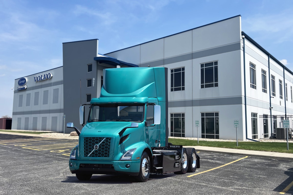 Volvo Trucks announces their first Illinois electric truck dealer