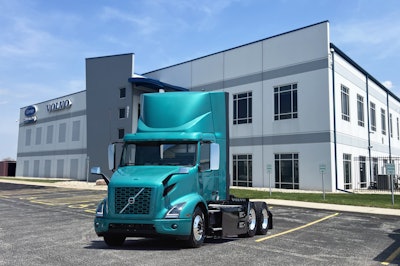 Volvo Trucks North America electric VNR Illinois