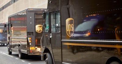 Ups Delivery Van