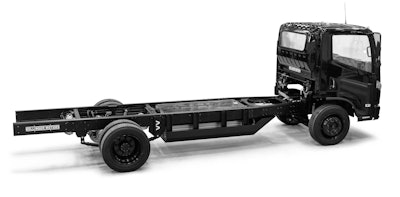 Bollinger B4 Chassis Cab Side